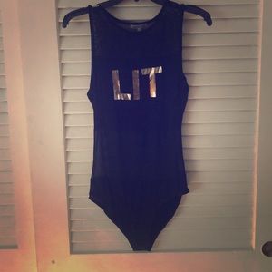 Semi Sheer Size M LIT Bodysuit